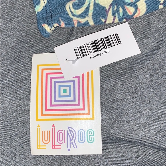 LulaRoe Randy Raglan Tee Shirt - Picture 6 of 7